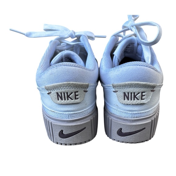 Nike Womens Legacy Lift Court Platinum Smokey Mauve Platform Sneakers Sz 6 EUC - Picture 6 of 9